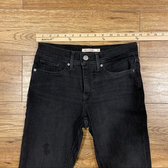 Levi’s | 311 Black Jeans | Size 26 - Picture 2 of 4